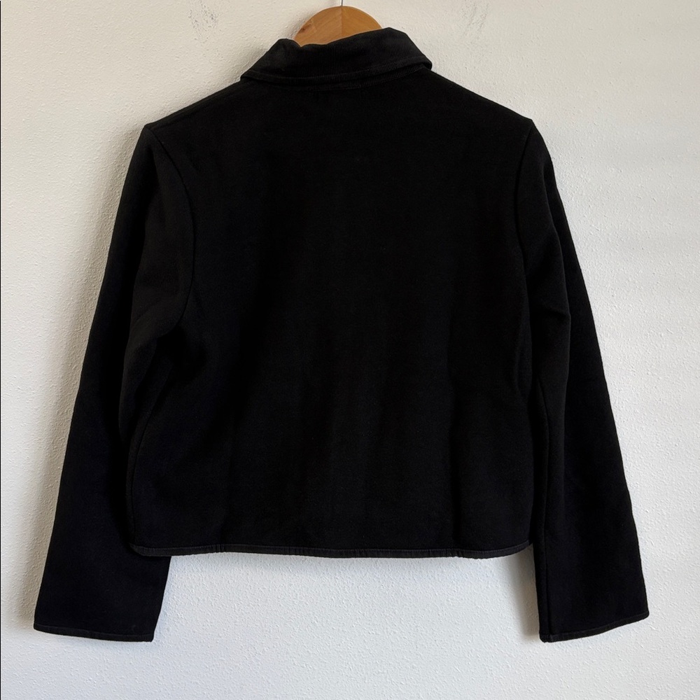 J‎ Crew Knit jacket in wool blend Small Black - Picture 3 of 7